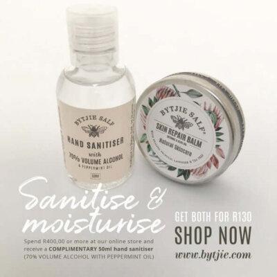 Skin Repair Balm & Sanitiser Combo